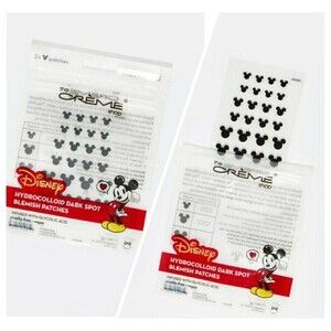 NWT Bundle of 2 the Crème shop x Disney 24 ct. Hydrocolloid Dark Spot Blemish Pa